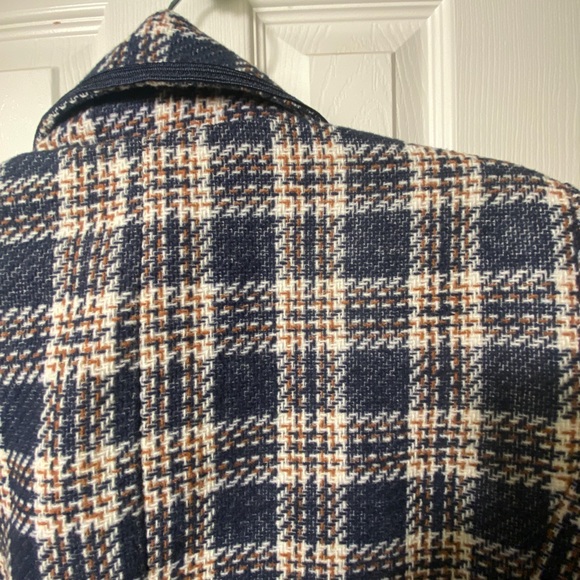 Harry Styles Blue Plaid Jacket - Picture 5 of 6